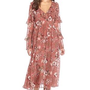 WAYF floral dress